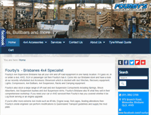 Tablet Screenshot of fourbys.com.au